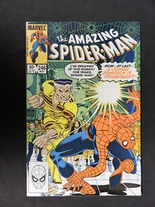 THE AMAZING SPIDER-MAN #246 Marvel Comic Book (NM-) Romita Jr. & Sr. - Picture 1 of 7