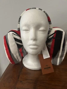 Authentic $410 MISSONI Bunny Rabbit Fashion Earmuffs NWT - Picture 1 of 5