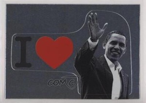 2008 Topps President Collector Trading Cards Stickers Foil Barack Obama #7 0bi7