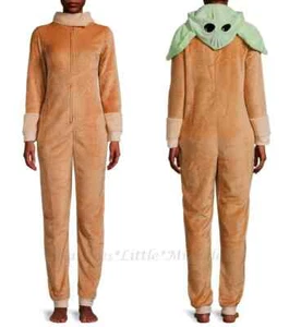Mujeres Star Wars El Niño Polar Unión Traje XL 16/18 Mandalorian Baby Yoda Grogu - Imagen 1 de 6
