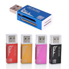 5 Farben All in 1 USB 2.0 Speicherkartenleser Micro SD SDHC TF MMC PRO DUO ATF