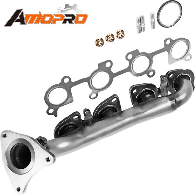 Left Exhaust Manifold w/ Gasket for Toyota Land Cruiser Lexus LX470 1998-2005 - Image 1 of 4