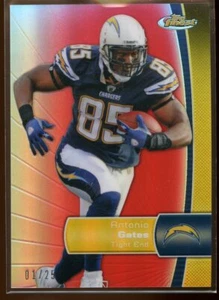 Antonio Gates 2012 Topps Finest Red Refractor 1/25 - Picture 1 of 2