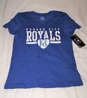 kansas city royals baseball MLB womens L large 10/12 t-shirt new nwt glitter