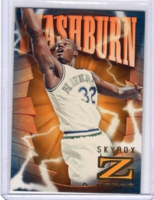 1996-97 Skybox Z Force Jamal Mashburn #20 BASKETBALL DALLAS MAVERICK - Image 1 of 2