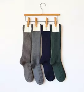 Butter Soft Maria La Rosa Italian Merino Wool Navy Socks O/S New Retails $38 - Picture 1 of 6