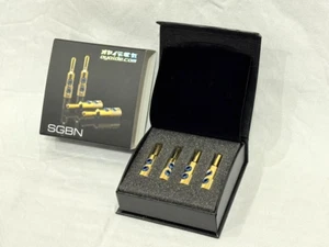 Oyaide SGBN Set di 4 spine a banana oro - Foto 1 di 17