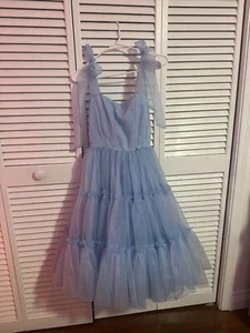 The Siena Dress (light blue) XS - Picture 1 of 4