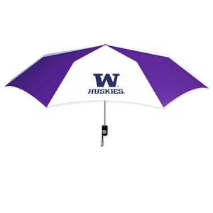 WASHINGTON HUSKIES 42" ARCH FOLDING UMBRELLA FROM SEVEN SONS - Picture 1 of 1