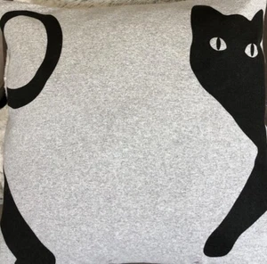 Pillow Covers 18x18 Decorative Square Printed Cotton Two-Sided Cat Lovers - Picture 1 of 14