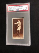1912 T207 Brown Background Mike Mitchell (W. Mitchell) PSA 5 EX