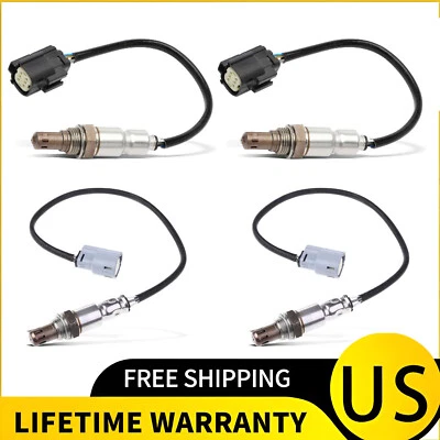 4pcs Oxygen O2 Sensor Upper+Lower For Lincoln MKT & MKX 3.7L V6 2016 2017 2018 - Imagem 1 de 4