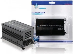 HQ Intelligent 24V DC To 12V DC Converter With 20A Output & Fan (HQ-CONV.DC20A) - Picture 1 of 2