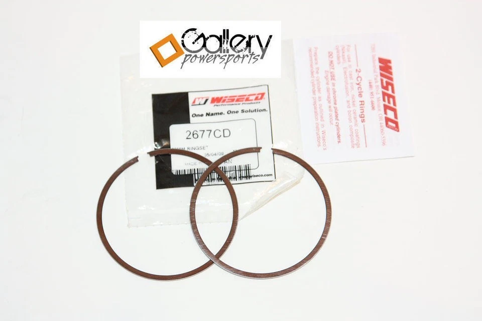 ANILLOS DE PISTÓN WISECO YAMAHA YZ250 1983-1998 68,00mm Foto 1 de 1
