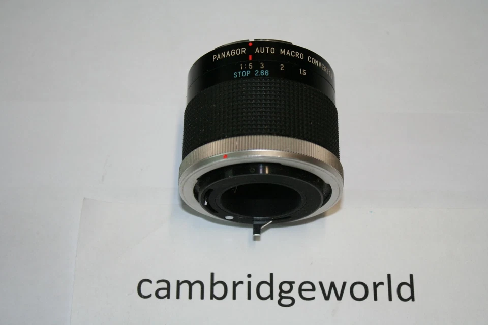 Panagor Auto Macro Converter 1:1 for MINOLTA cameras MD NEW in BOX & CASE - Image 1 of 1