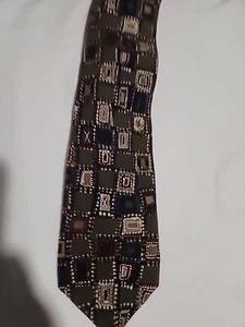 Structure Tie Mens Multicolor Neckwear - Picture 1 of 4