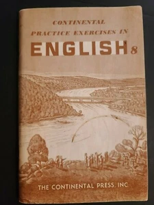 Continental Practice Exercises in English #8 by Continental Press 1963 - Picture 1 of 4