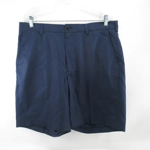 Pantalones Cortos Brooks Brothers Para Hombre 36 Azul Marino Carga Bolsillos Traseros con Cremallera - Imagen 1 de 14