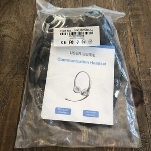 Mkj USB Headset With Noise Cancelling Microphone And Volume Controller - Picture 1 of 3