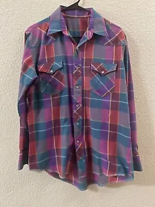 Camisa Western vintage. Busto 22” - Imagen 1 de 1
