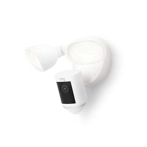 Ring Floodlight Cam Pro Wired 3D Motion Bird's Eye View Color Night Vision White - Picture 1 of 10