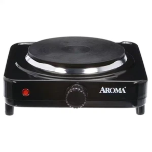 Aroma Single Burner Hot Plate Stove Portable Cooktop Countertop Cast Iron RV - Picture 1 of 7