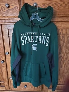 Men's Michigan Spartans Long Sleeve Colosseum Sweatshirt Sz. XL - Picture 1 of 5