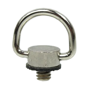1/4" D-Link Camera Tripod Screw w/ Ridges Compatible w/ Quick Release Neck Strap - Picture 1 of 4