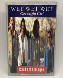 WET WET WET - GOODNIGHT GIRL 1992 UK CASSETTE SINGLE VERY GOOD CONDITION - Picture 1 of 4