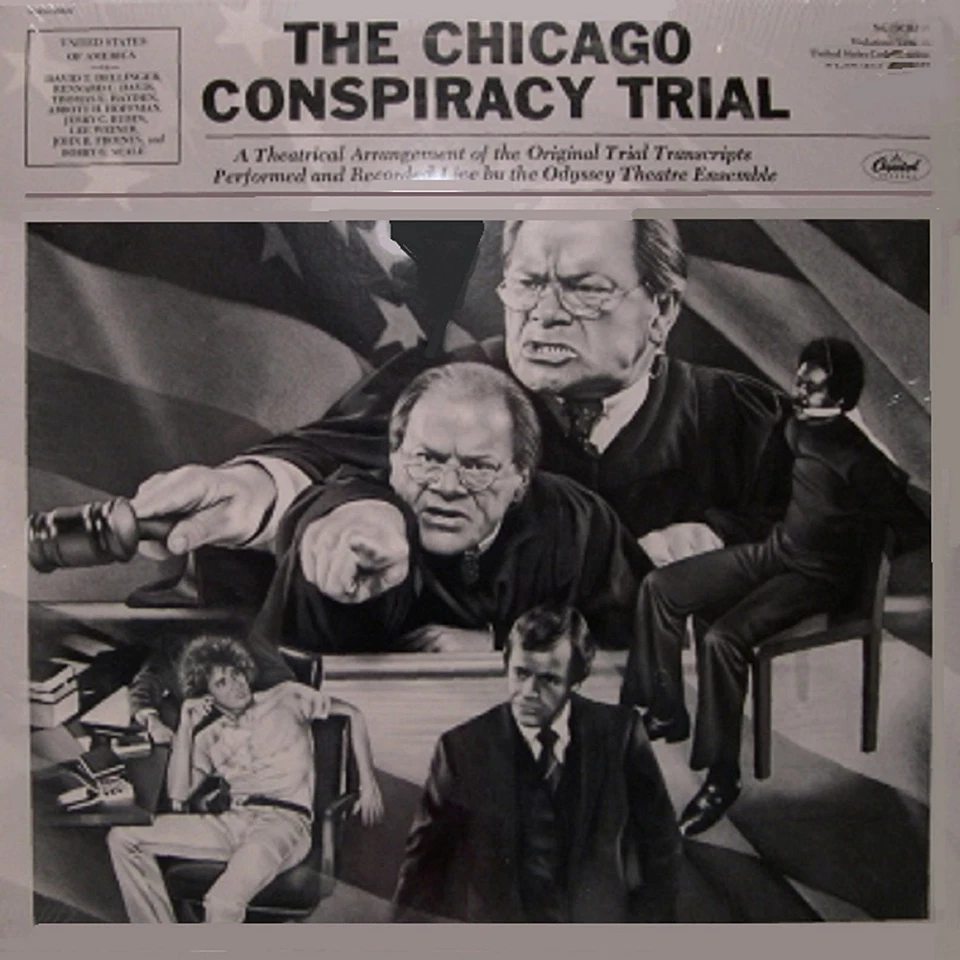 THE CHICAGO CONSPIRACY TRIAL Odyssey Theater Ensemble CAPITOL RECORDS Sealed 2LP Foto 1 de 1