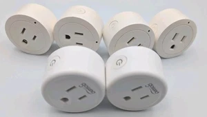Lot Of 6 WiFi Smart Plugs - 2 Gosung - 4 InterTek - Tested - Picture 1 of 5