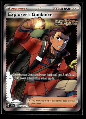 Explorer's Guidance - Ultra Rare SV05: Temporal Forces 200/162 NM - Image 1 of 2