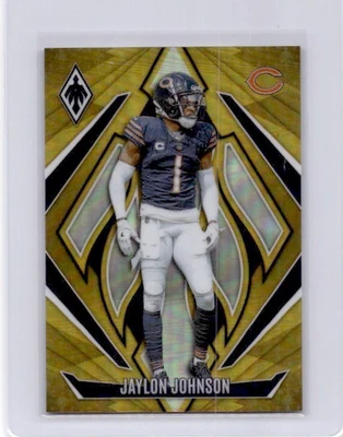 2024 Phoenix Jaylon Johnson Gold 10/10 #78 BEARS - Image 1 of 3