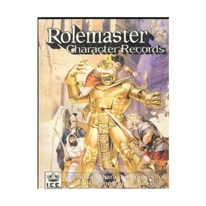 Rolemaster 2nd Ed Character Records VG+ - Imagen 1 de 1
