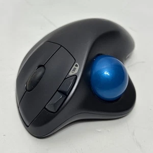 Logitech M570 Ratón Trackball Inalámbrico Azul con Receptor Dongle - Imagen 1 de 3