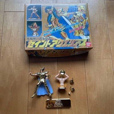Saint Seiya Aquarius Gold Cloth Figure Used 1987 - Image 1 of 4