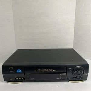JVC HR-VP672U VCR VHS Player Hi-Fi Stereo Pro-Cision 19μ Head No Remote Tested - Picture 1 of 7