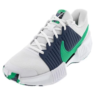 Nike GP Pickleball Pro Shoes White and Stadium Green - Mens 8 Womens 9.5 - Image 1 of 4