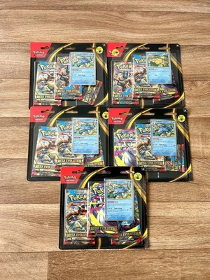 Pokemon Mega Evolutions Triple 3 Blister Pack New Sealed X5 FREE POST - Image 1 of 2