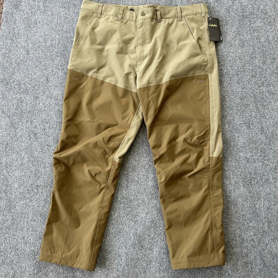 Guide Series Pants Men 44X33 Tan Dry Plus Upland Brush Briar Proof Duck Hunting - Image 1 of 4