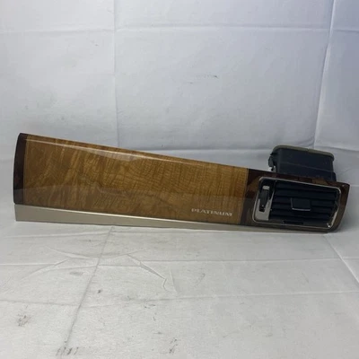 2007-2014 Cadillac Escalade Platinum Dash Vent Trim Panel Passenger Right Wood - Image 1 of 4