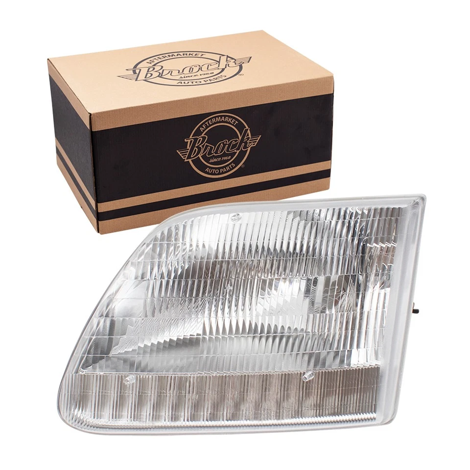 Fits 1997-2002 Expedition Headlight XL/XLT/Lariat w/o STX Left 3L3Z13008DA - Imagem 1 de 4