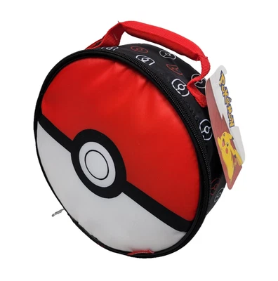 Bolsa de almuerzo suave Thermos Pokemon Poke Ball - Bolso aislado rojo blanco Foto 1 de 4