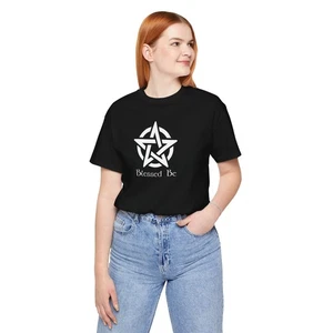 Camiseta Altared Horizons Blessed Be Circle Pentacle Unisex Manga Corta - Imagen 1 de 41