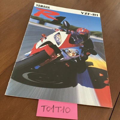 Yamaha YZF-R1 YZF1000R1 Moto Catálogo Folleto Ondeado 1000 - Imagen 1 de 4