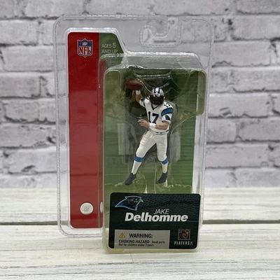 NFL Jake Delhomme #17 Carolina Panthers Camiseta Blanca Mcfarlane Figura 2004 Foto 1 de 2