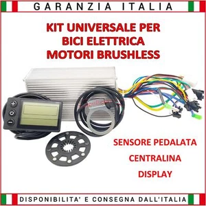 Kit Universale Sensore Pedalata + Centralina + Display 36/48V 600W - Foto 1 di 4