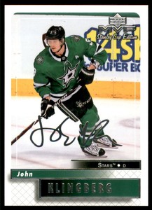 2019-20 UD MVP Stanley Cup Edition 20th Silver Script #71 John Klingberg