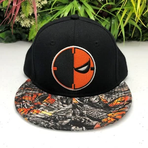 Cappello Deathstroke berretto snap back uomo nero Marvel Comics super eroe fumetto giorno - Foto 1 di 8