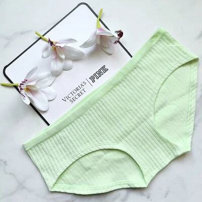 ROSA Victoria's Secret Costuras Costilla Hiphugger Panty Lima Crema Talla S/M/XL Foto 1 de 4